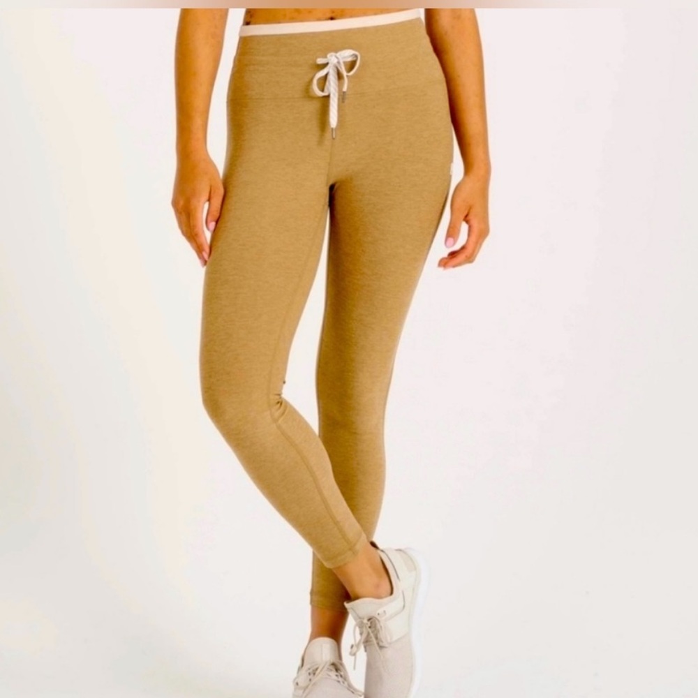 Vuori Vibe Elevation Leggings Yellow Sz S